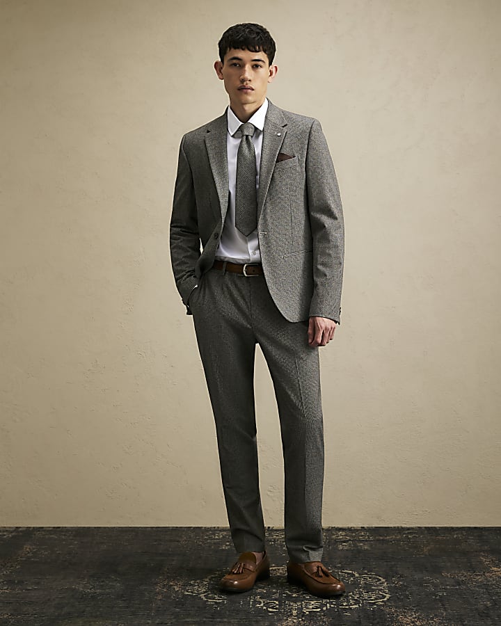 White Slim Fit Premium Cotton Shirt