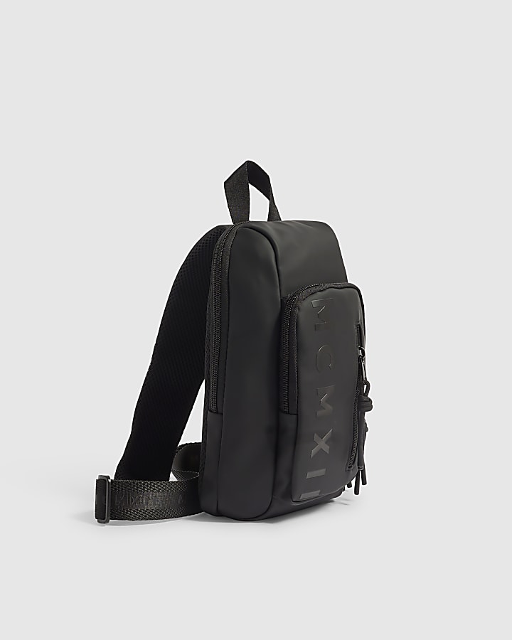 Black Rubber Mini MCMXII Backpack