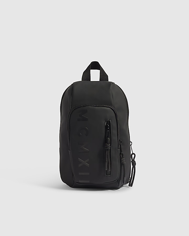 Black Rubber Mini MCMXII Backpack