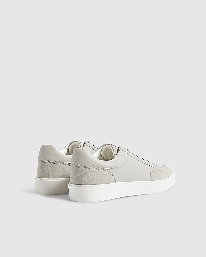 Grey Wedge Cupsole Trainers