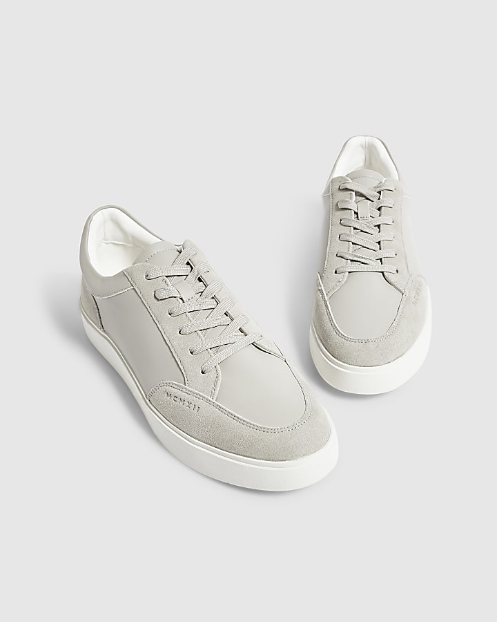 Grey Wedge Cupsole Trainers