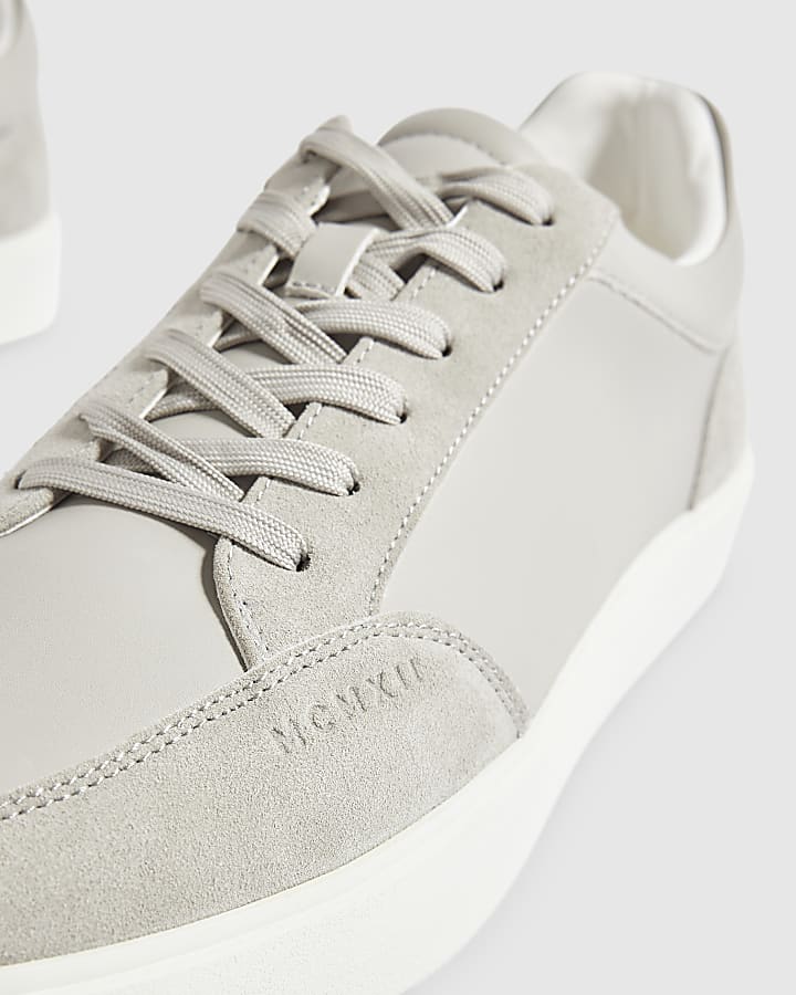 Grey Wedge Cupsole Trainers
