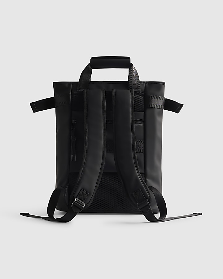 Black Rubber MCMXII Tote Backpack