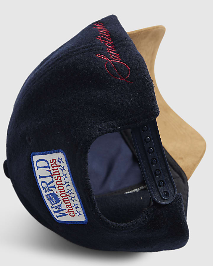 Navy Sanctuaire Colour Blocked Cap