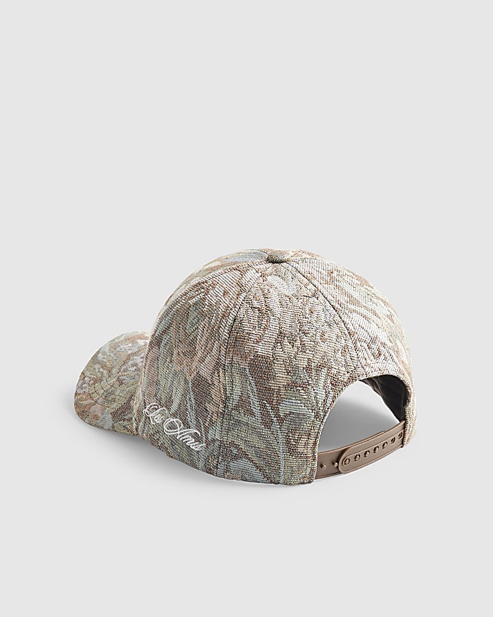 Green Tapestry Cap