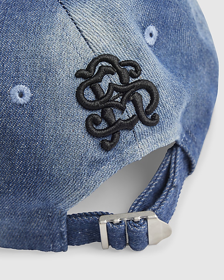 Blue Sanctuaire Denim Washed Cap