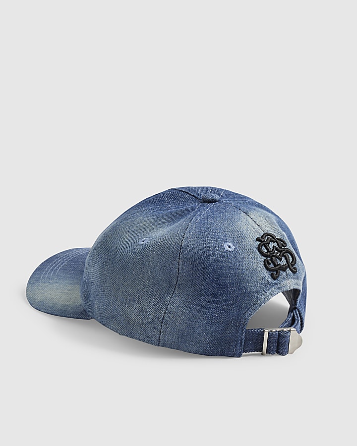 Blue Sanctuaire Denim Washed Cap