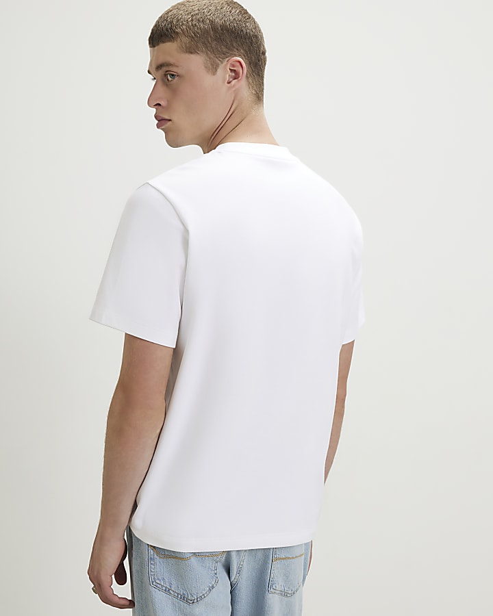 White Regular Fit T-Shirt