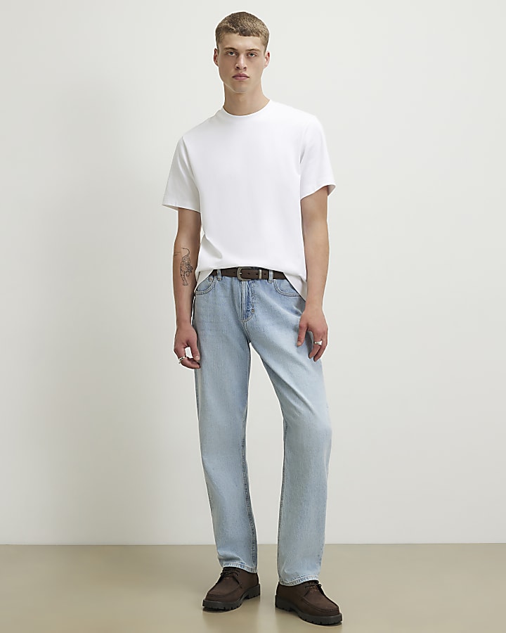 White Regular Fit T-Shirt