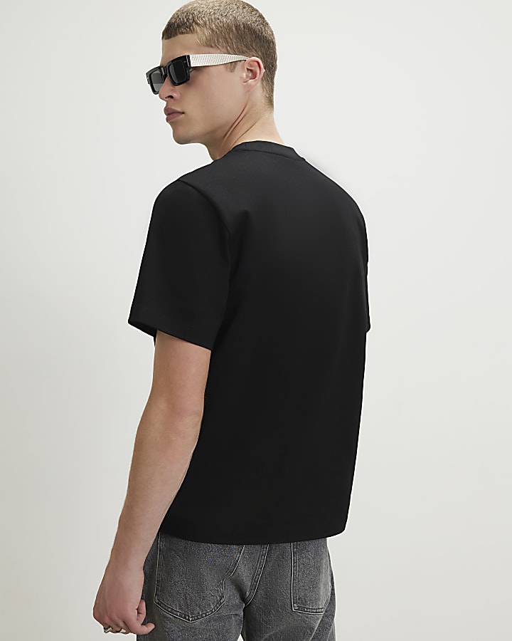 Black Regular Fit T-Shirt