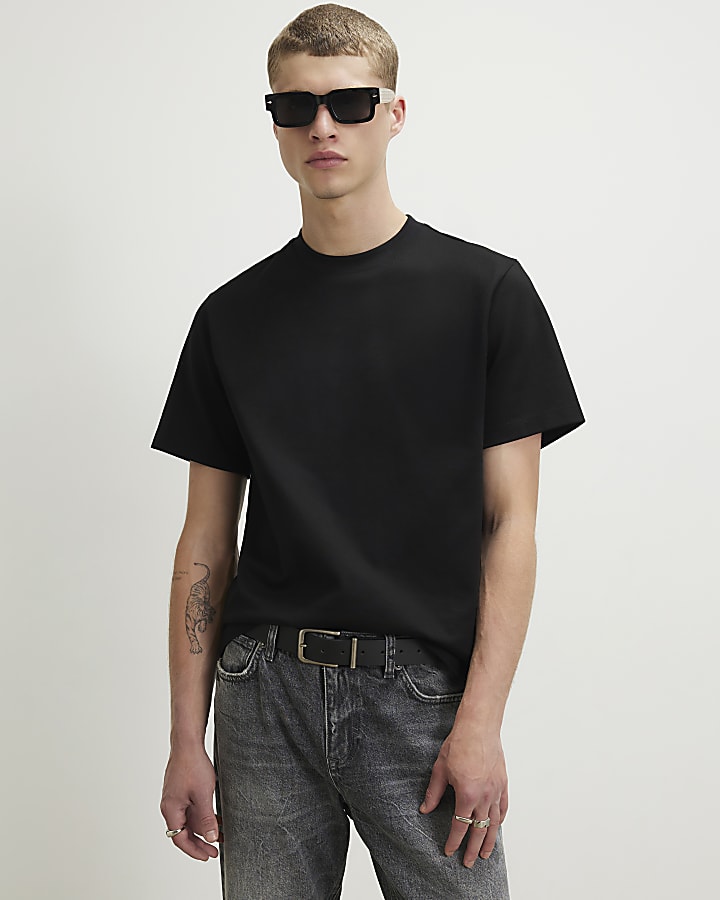 Black Regular Fit T-Shirt