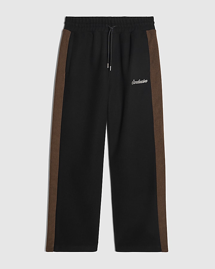 Black Regular Fit Corduroy Sanctuaire Jogger