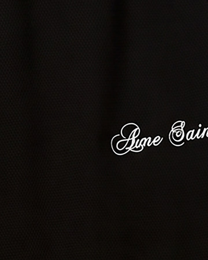 Black Premium Ame Saint Wide Leg Joggers
