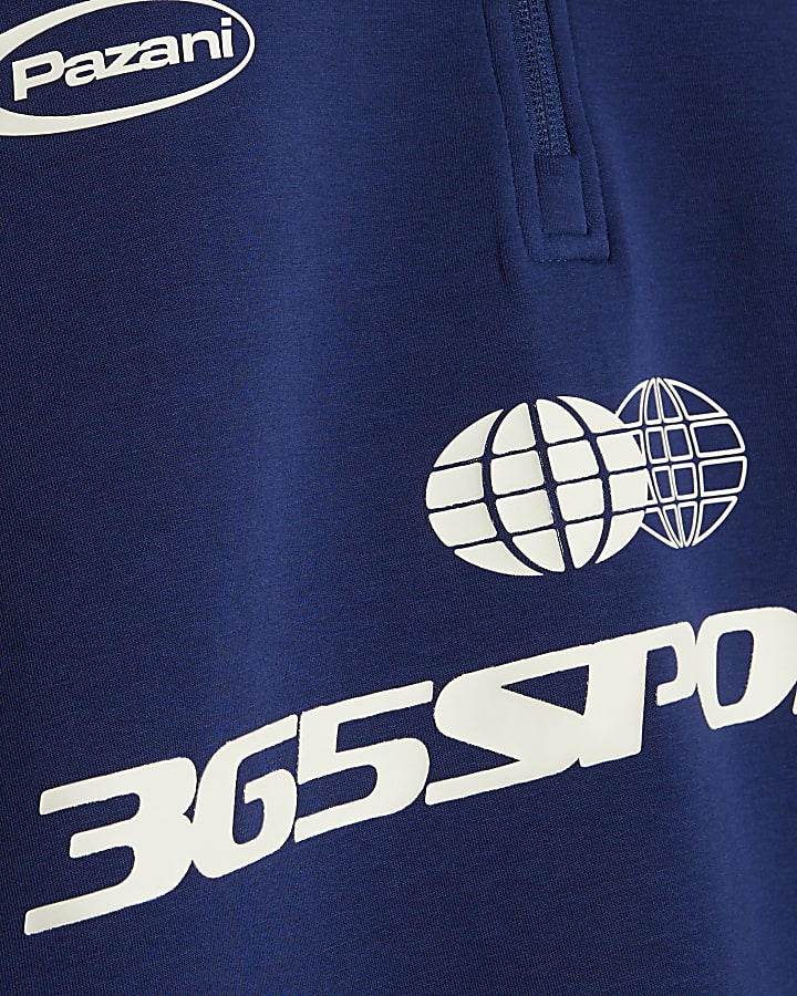 Navy 365 Studio Funnel Sweatshirt