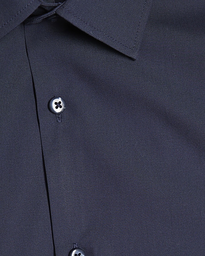 Navy Slim Fit Shirt