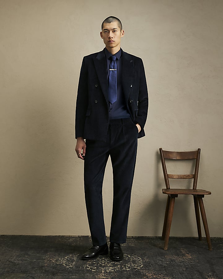 Navy Slim Fit Shirt