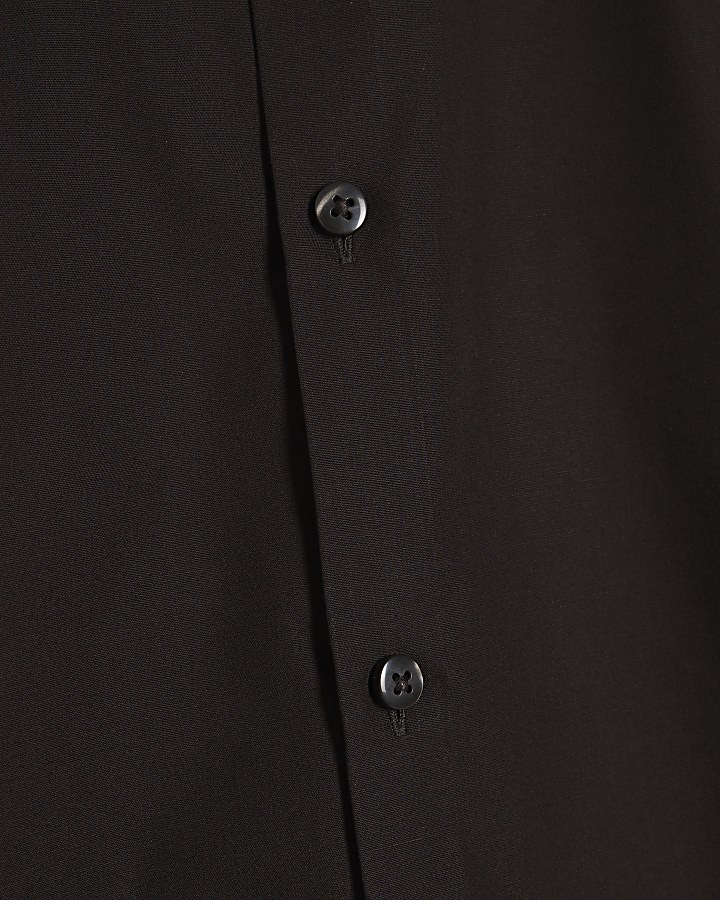 Brown Slim Fit Cotton Shirt