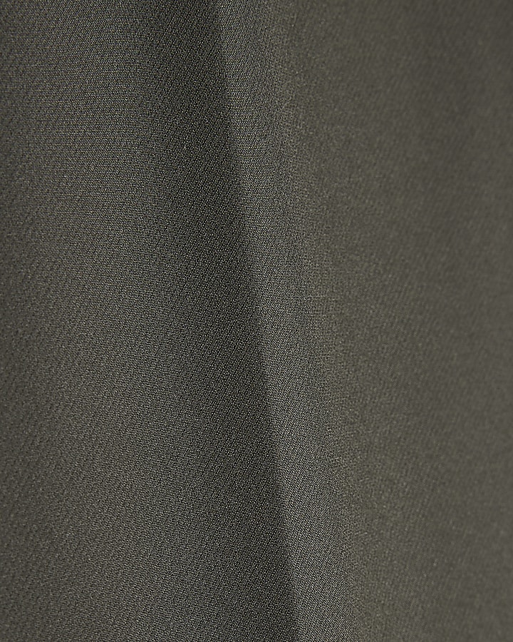 Grey Skinny Fit Comfort Suit Trousers