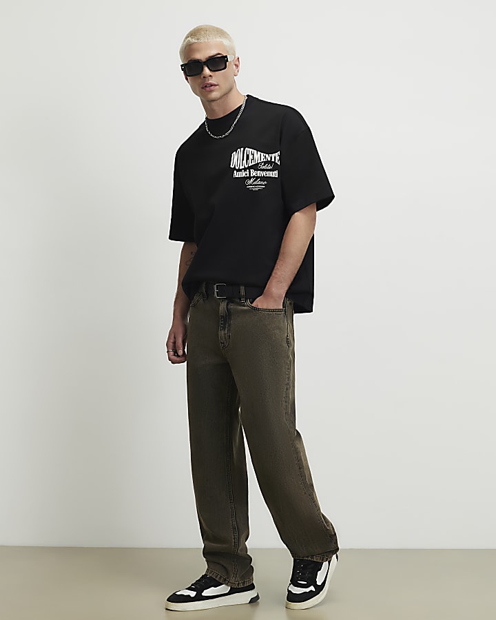 Black Dolcemente Cocktail T-Shirt