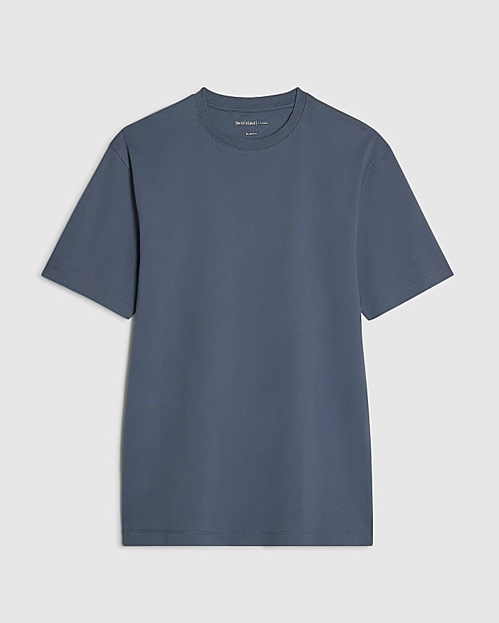 Blue Slim Fit T-Shirt