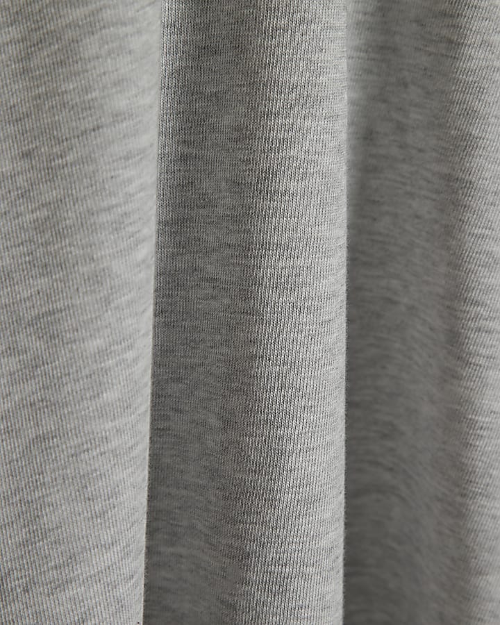 Grey Oversized Fit Cotton Heavyweight T-Shirt