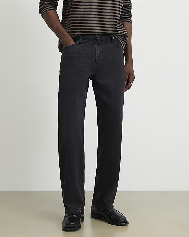 Brown Regular Fit Stripe T-Shirt