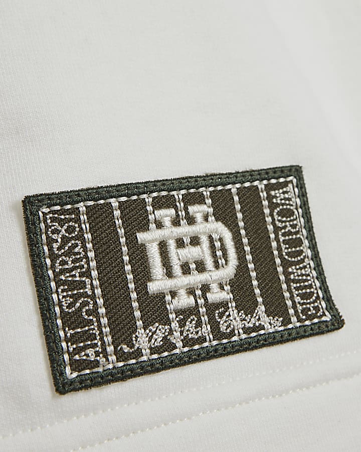 Cream Oversized Fit Cotton Archival T-shirt