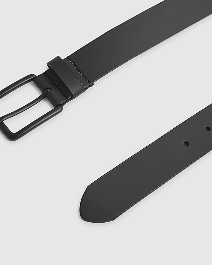 Black Leather Belt