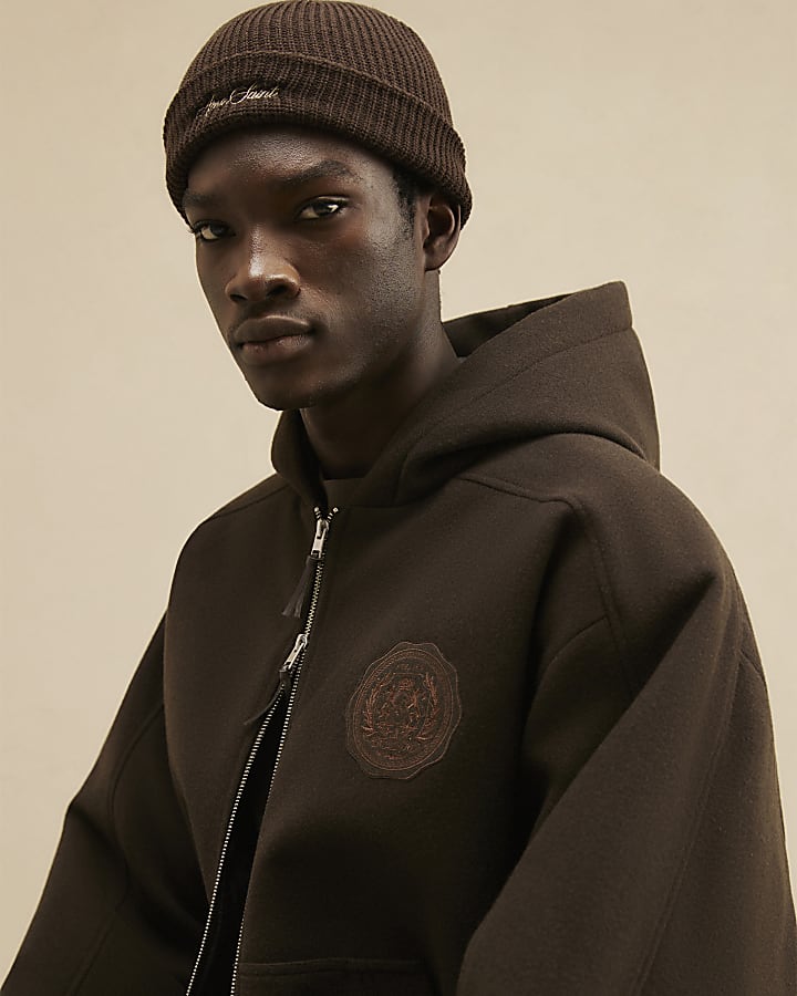 Brown Ame Saint Docker Beanie