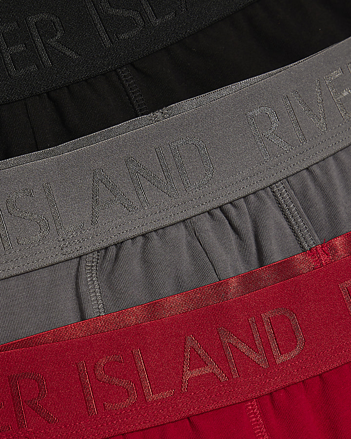 Red Pack Of 5 Trunks