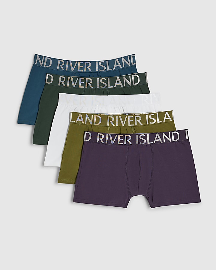 Purple Pack Of 5 Trunks
