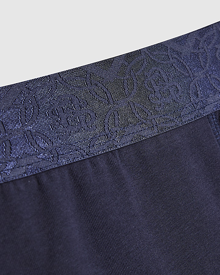 Black RI Monogram Pack Of 5 Trunks