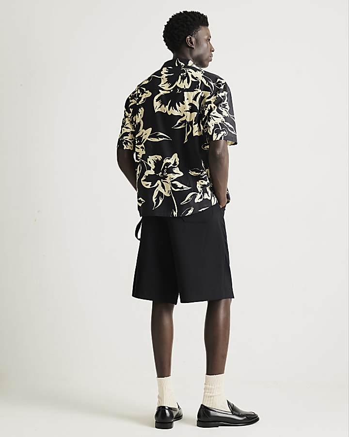 Black RI Studio Long Jorts