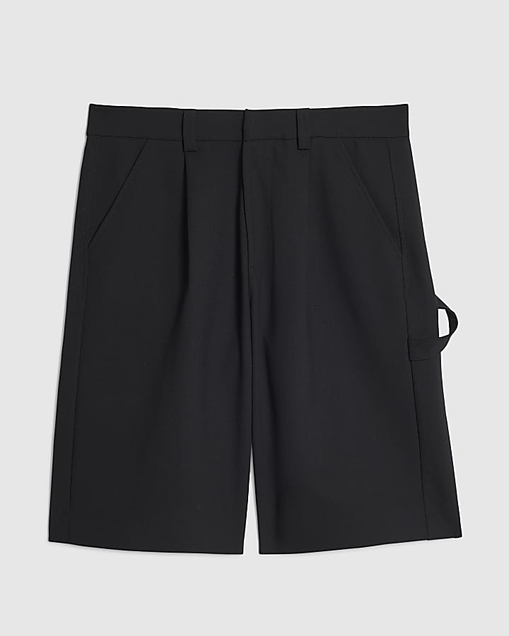 Black RI Studio Long Jorts