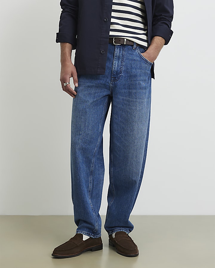 Blue Barrel Jeans