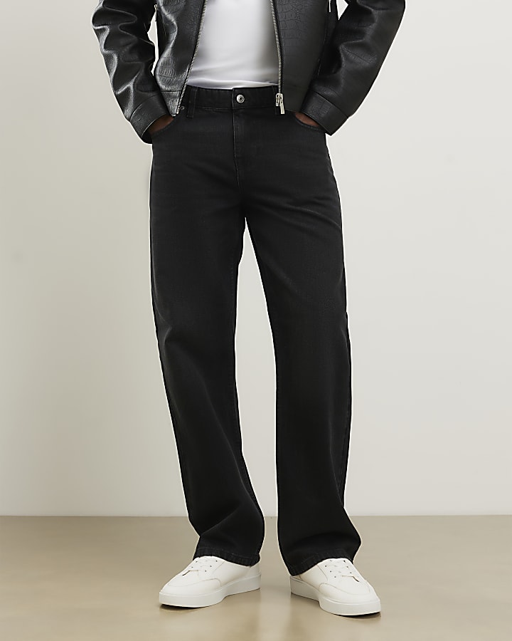 Black Loose Fit Jeans
