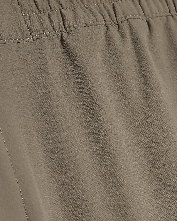 Beige Skinny Fit Trousers