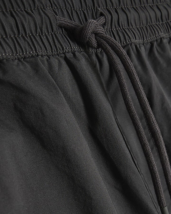 Grey Regular Fit Cargo Trousers