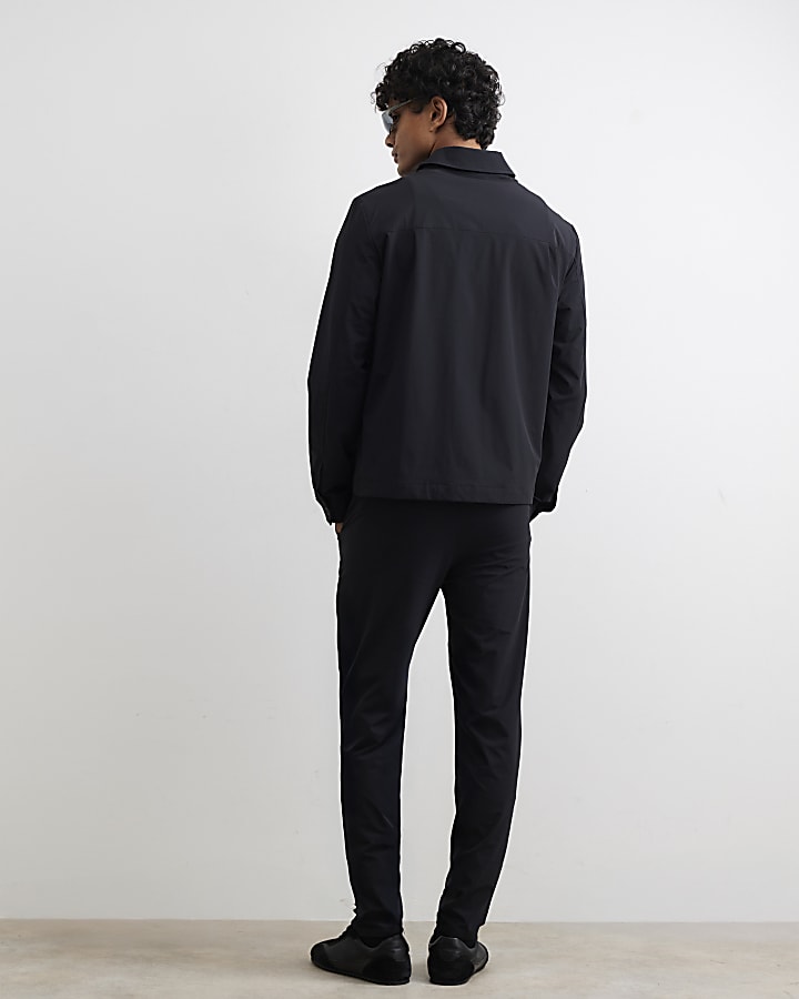 Black Skinny Fit Trousers