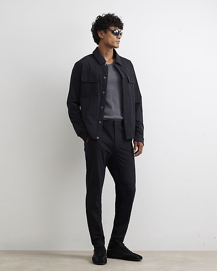Black Skinny Fit Trousers