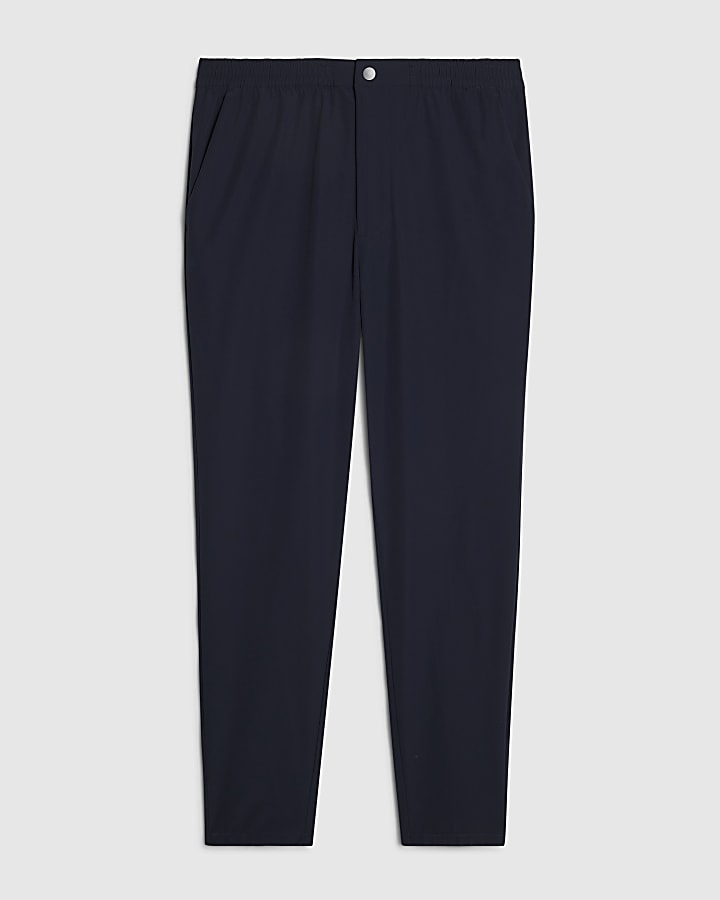 Navy Skinny Fit Trousers