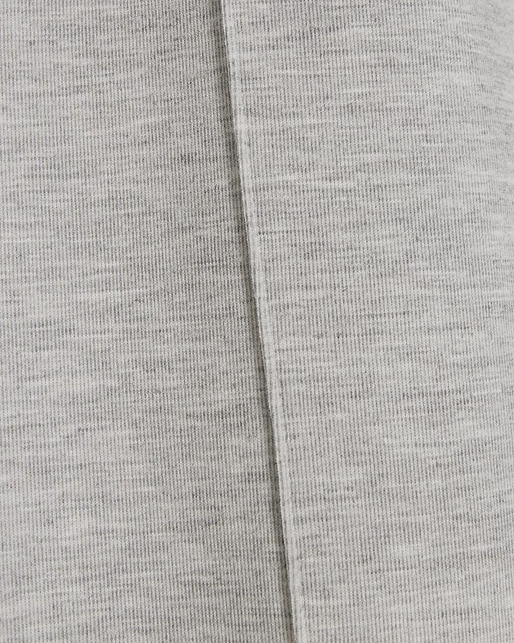 Grey Premium Wide Leg Joggers