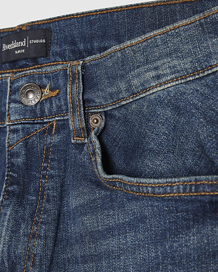 Blue Slim Fit Jeans