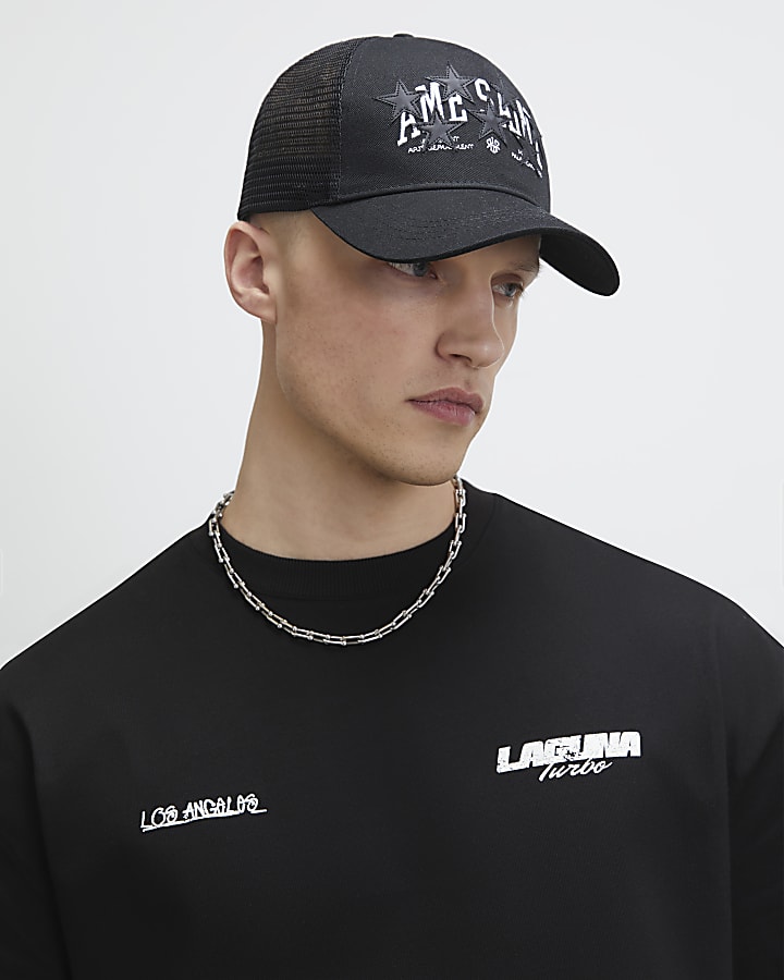 Black Oversized Fit Laguna Turbo T-Shirt