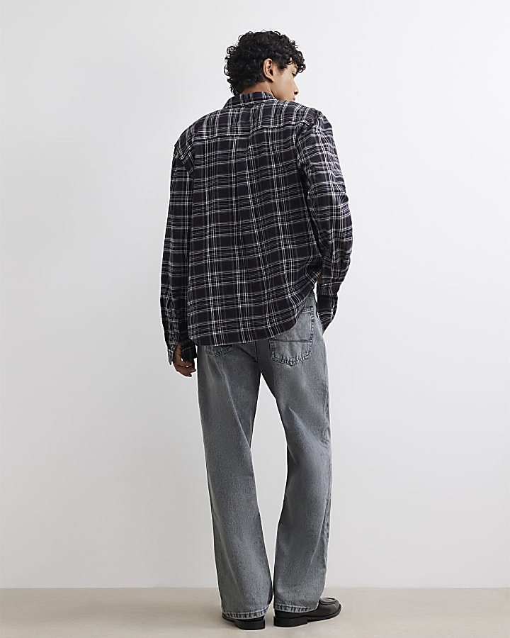 Grey Loose Fit Jeans