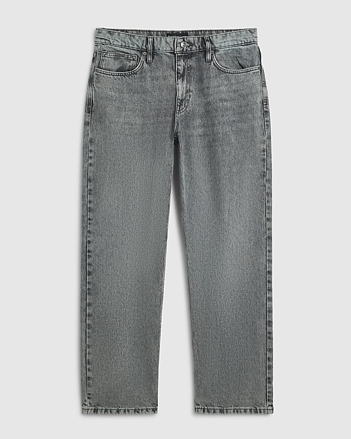 Grey Loose Fit Jeans