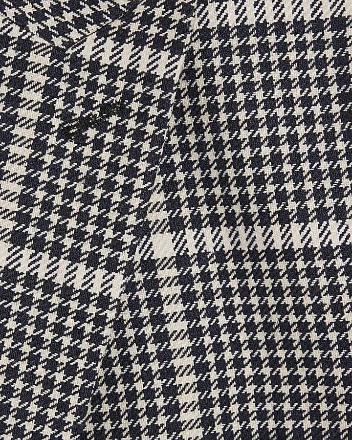 Black Check Blazer