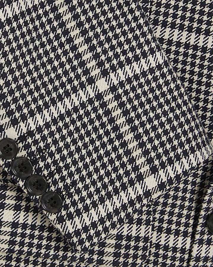 Black Check Blazer