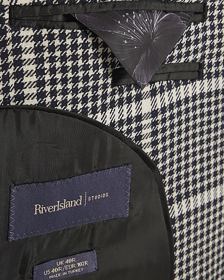 Black Check Blazer