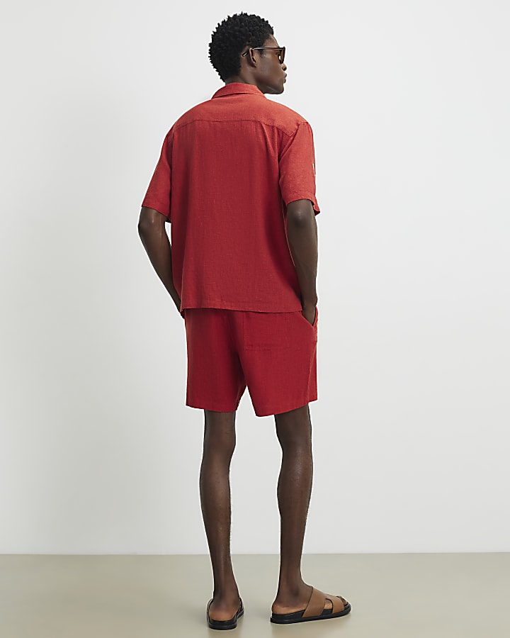 Red Roping Shorts
